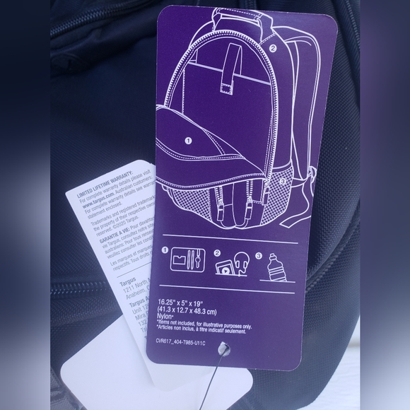 Targus Groove 27L Laptop Bacpack! - Picture 5 of 12